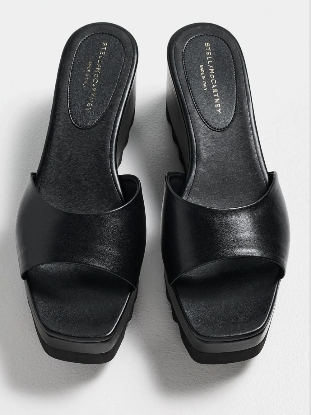 Stella McCartney Sneakelyse Alter Mat Wedge Slides